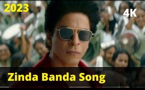 Zinda Banda Song Lyrics - Shah Rukh Khan | Jawan (2023)