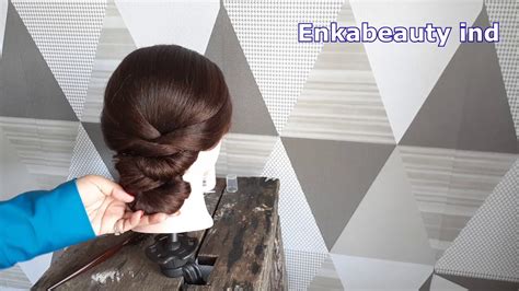 Tutorial Sanggul Modern Mudah Untuk Pemula Easy Hairstyle For Beginner