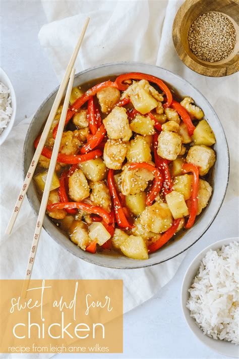 Easy Sweet And Sour Chicken Leigh Anne Wilkes