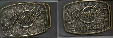 Kimber of Oregon Belt Buckles -- Solid Brass | Accessories | L&M Enterprises USA, LLC | Cooper ...