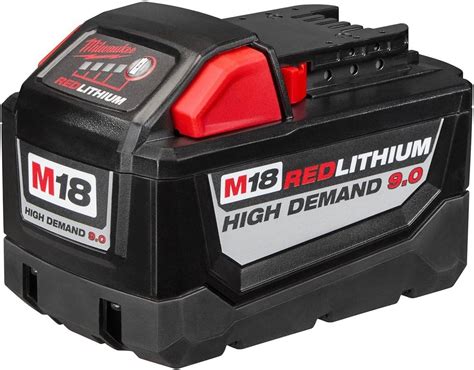 Milwaukee Electric M Vdc Red Lithium Ion High Demand