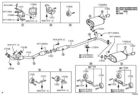 Gasket Exhaust Pipe Part 9008043036 Toyota Auto Parts