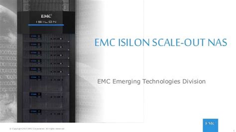 Emc isilon overview
