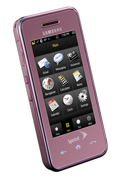 Sprint Offers Samsung Instinct In Pink And Reduces Price To 99 Wireless And Mobile News