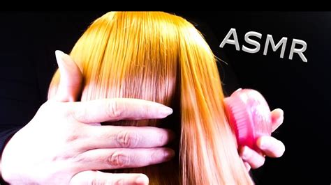 Asmr Hair Brushing And Scalp Massage No Talking Scalp Massage Hair Brush Hair