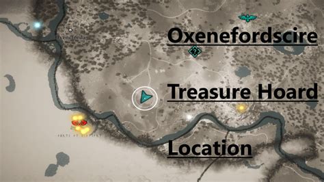 Assassins Creed Valhalla Oxenefordscire Treasure Hoard Location And