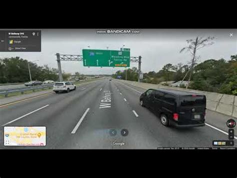 Jacksonville West Beltway Interstate 295 Exits 5 To 12 Inner Loop