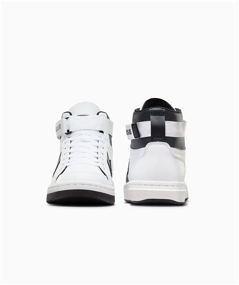 Tenis Converse Pro Blaze Blancos En Bota De Material Sint Tico Unisex