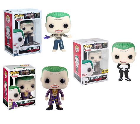 Funko Set Pop The Joker Suicide Squad Guason Tuxedo Boxer