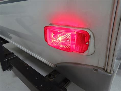 Low Profile Rv Combination Tail Light Passengers Side Led Wblack