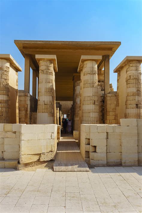 Columns Of The Southern Tomb Of King Djoser At Saqqara Flickr