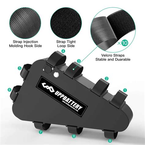 Ebike Battery Triangle U004, 21700 Cell 36V/48V/52V/60V/72V 17.5Ah 35Ah ...