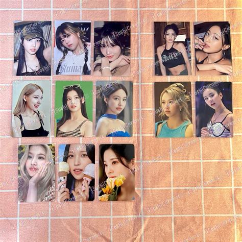 Jual Baca Desc Pilih J T Pc Photcard Twice Tc Trading Card Once