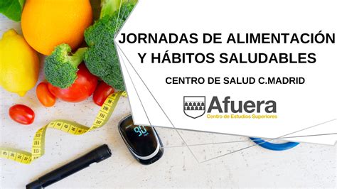 Jornadas sobre alimentación y hábitos de vida saludable Formación