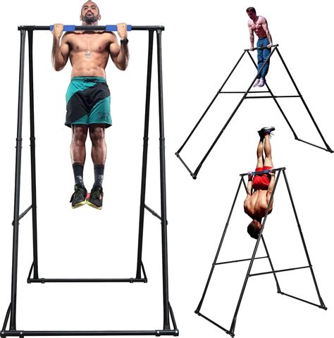 Kt Toes Dont Touch Ground Foldable Free Standing Pull Up Bar Stand