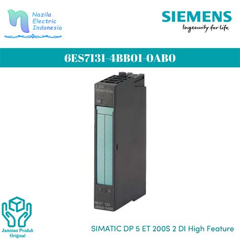 Jual Siemens Simatic DP 6ES7 131 6ES7131 4BB01 0AB0 ET 200S Original