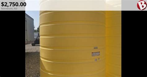 Enduraplas 3000 Gal Vertical Fertilizer Tank Fairmount ND