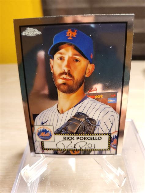 RICK PORCELLO 2021 TOPPS CHROME PLATINUM ANNIVERSARY BASE 266 EBay