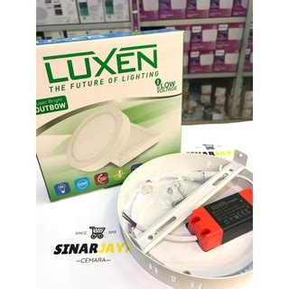 Jual LED DOWNLIGHT 12 WATT LUXEN LAMPU PLAFON OB OUTBOW 12W Shopee