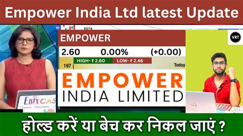 Empower India Share News Empower India Ka Share Kyu Gir Raha Hai