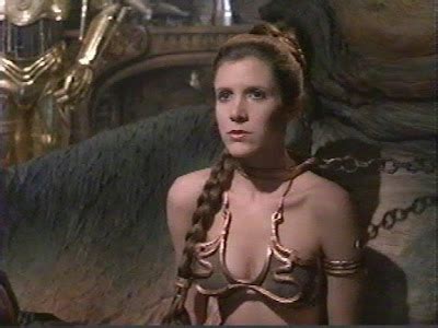 Princess Leia Gold Bikini Pictures