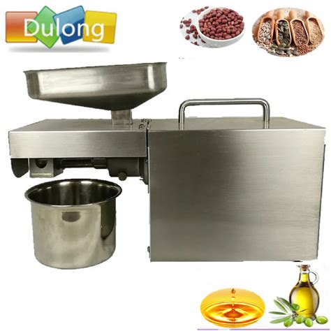 Oil Expeller Cold Oil Press Mini Press Machine For Home Stainless Steel