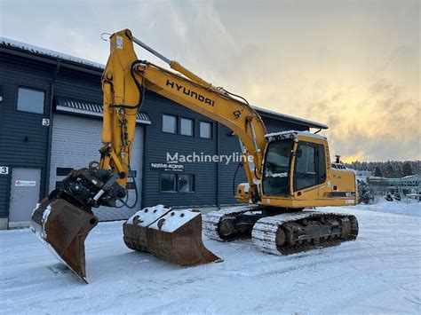 Hyundai Lc Tracked Excavator For Sale Finland Pirkkala Pirkanmaa