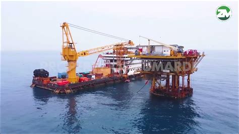 Laying Submarine Cable 15 Kv 500 Mcm Pertamina Hulu Energi Youtube