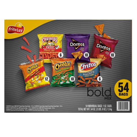 Frito Lay Bold Mix Variety Pack Smartlabel™