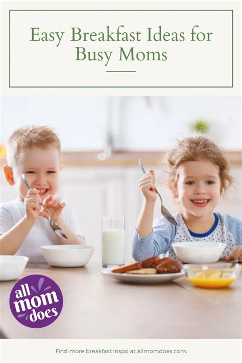 Healthy Make Ahead Breakfast Ideas For Busy Moms Allmomdoes