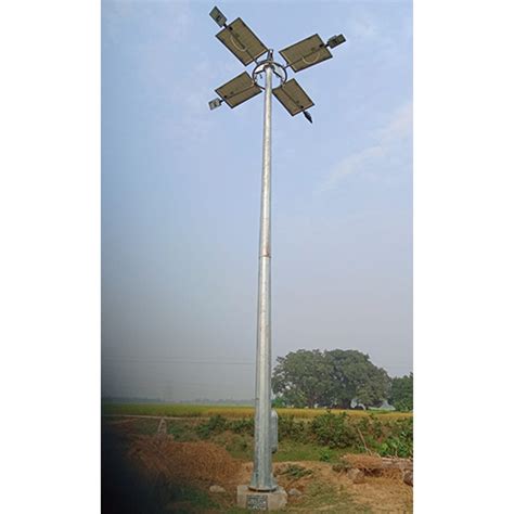 Solar Aluminium Mast Pole Color As Per Req At Best Price In Birbhum