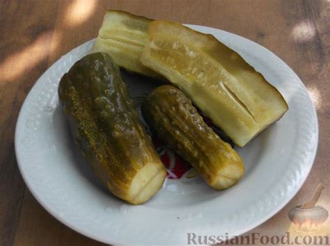 Огурцы малосольные, рецепты на RussianFood.com: 141 рецепт малосольных ...