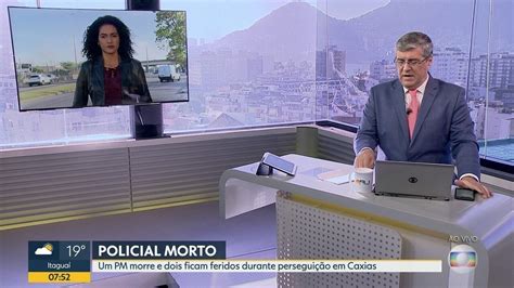 Um Pm Morre E Dois Ficam Feridos Durante Perseguição Em Caxias Bom Dia Rio G1