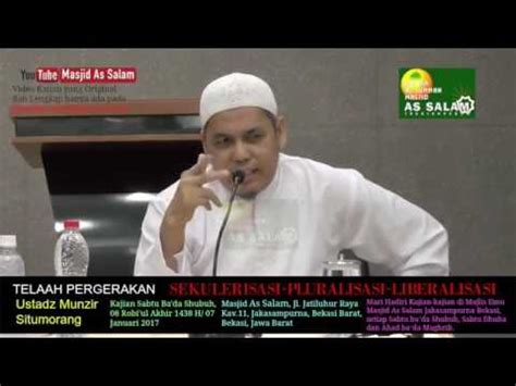 Ustadz Munzir Situmorang Menghancurkan Jargon Yaitu Semua Agama Sama