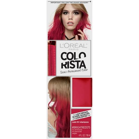 Loreal Paris Colorista Semi Permanent Hair Color Light Bleached