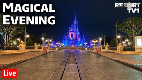 🔴live A Magical Evening At The Magic Kingdom Walt Disney World Live