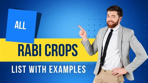 Rabi Crops Examples With All Rabi Crops Lists In Details YouTube