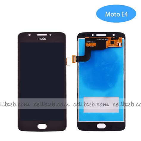 Original Pantalla Moto E4 Negra Completa LCD Táctil CELLB2B