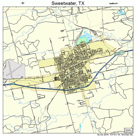 Sweetwater County Map