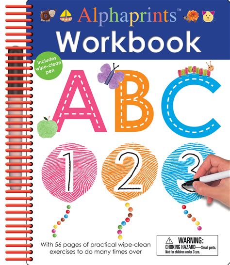 Alphaprints Wipe Clean Workbook ABC Roger Priddy Macmillan