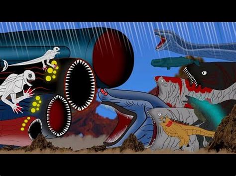 Sea Eater VS Worm VS Bloop VS Mega Mosasaurus VS El Gran Maja YouTube