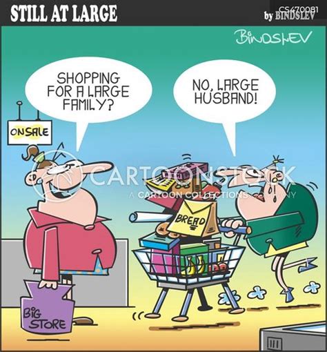 Supermarket Store Cartoons And Comics Funny Pictures From Cartoonstock