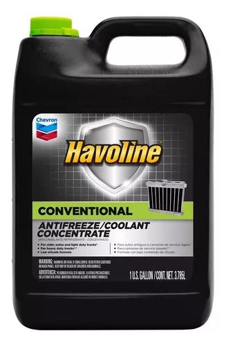 Refrigerante Americano Havoline Coolant 3 8 Lt Concentrado Cuotas Sin