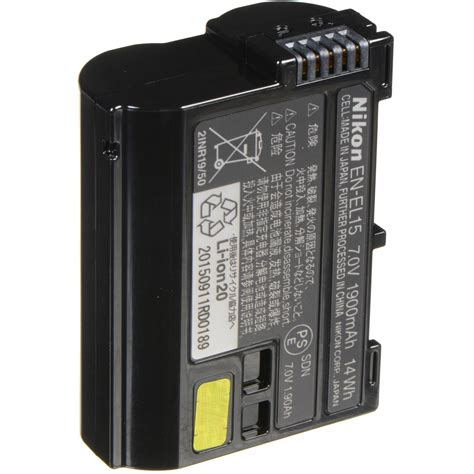 Nikon En El Rechargeable Lithium Ion Battery Pack