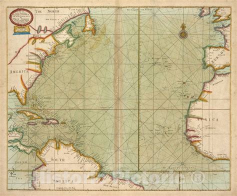 historic  map    correct chart  england  guinea