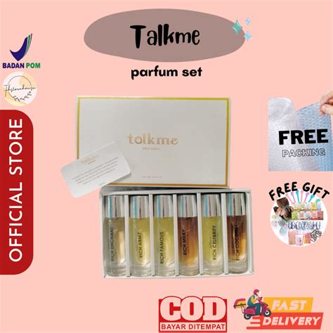 Jual Ready Talkme Parfum Rich Series Ml Parfum Eau De Toilette Pria