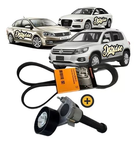 Kit Tensor Correa Polyv Vw Vento Tiguan A Golf Tsi Env O Gratis