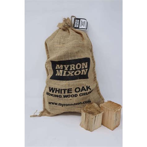 Myron Mixon All Natural White Oak Wood Smoking Chunks 8 Lb Ace Hardware