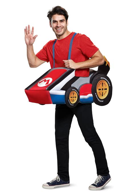 Super Mario Kart Mario Ride In Costume for Adults