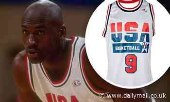 Michael Jordan's 1992 Olympics training jersey estimated to fetch $600K ...